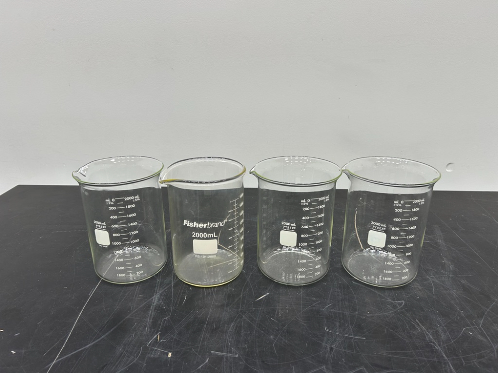 Image of Lot Of laboratory beakers